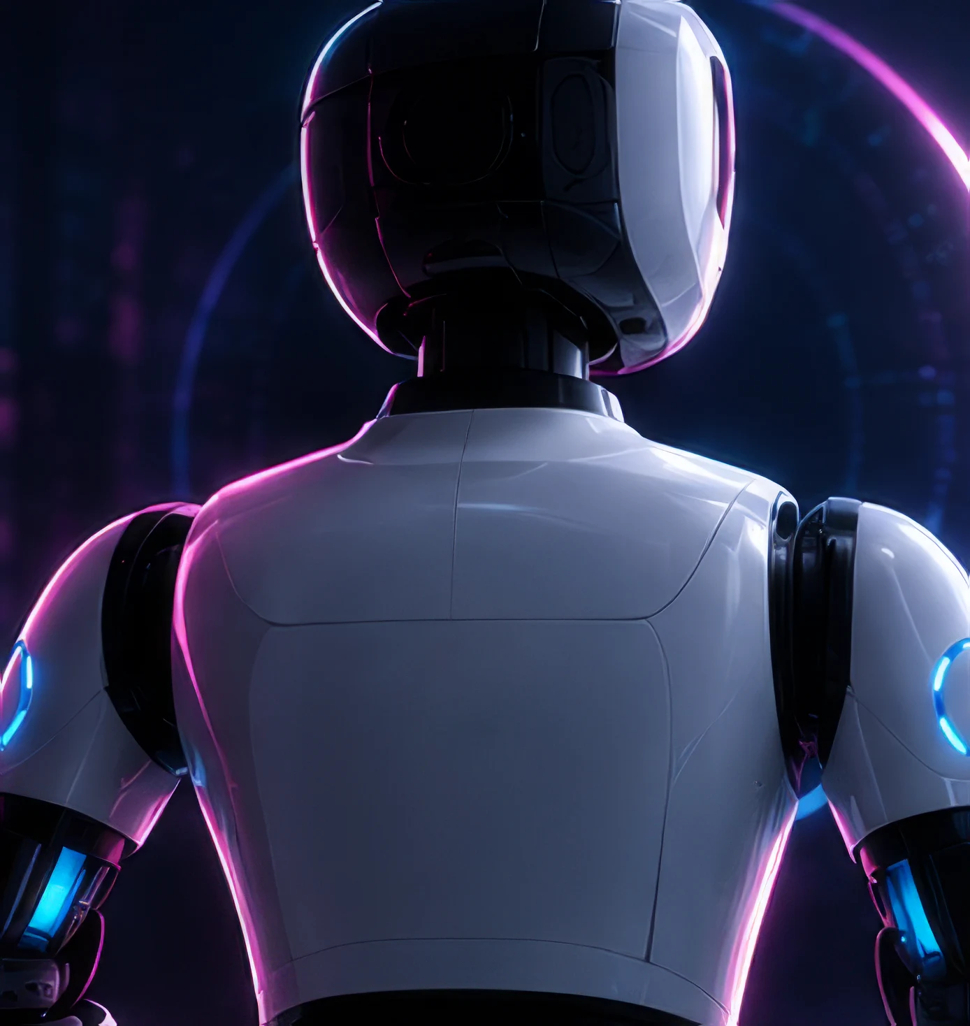pib.Pro humanoid – back view and enclosure