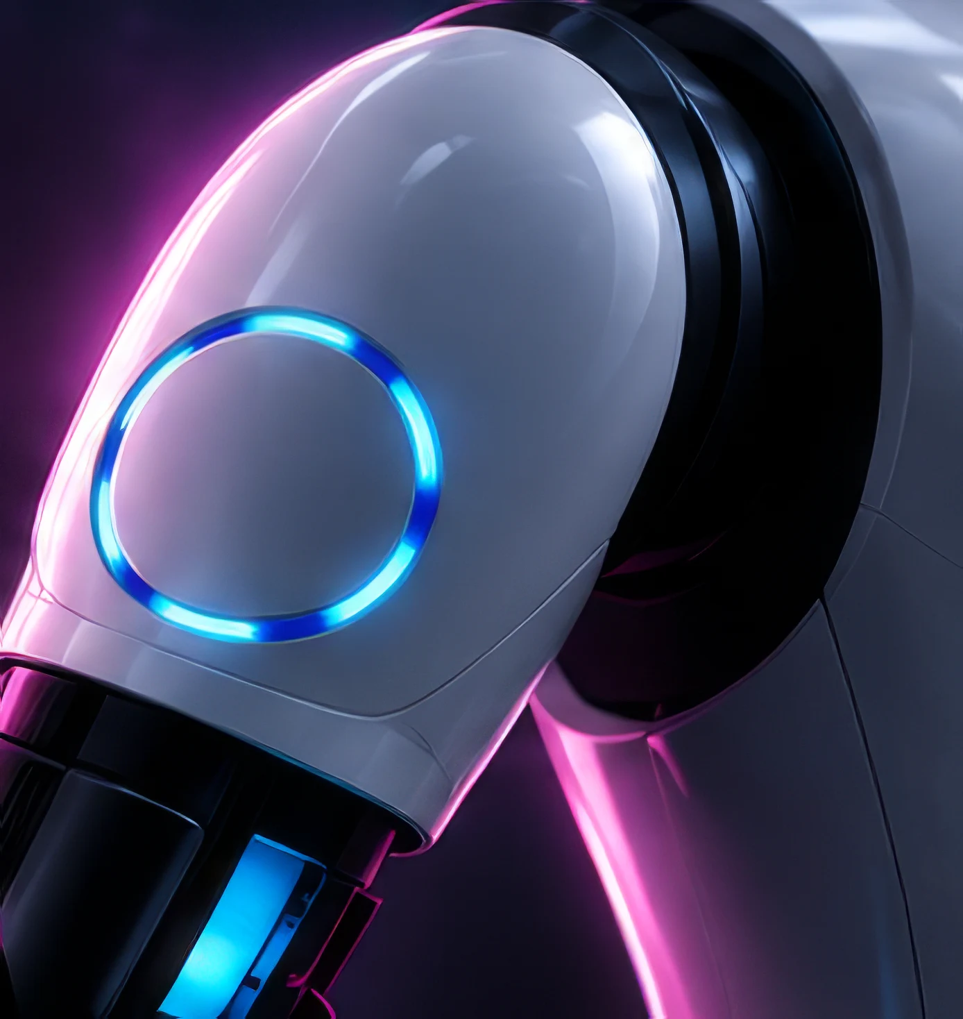 pib.Pro humanoid – shoulder actuator and status lighting